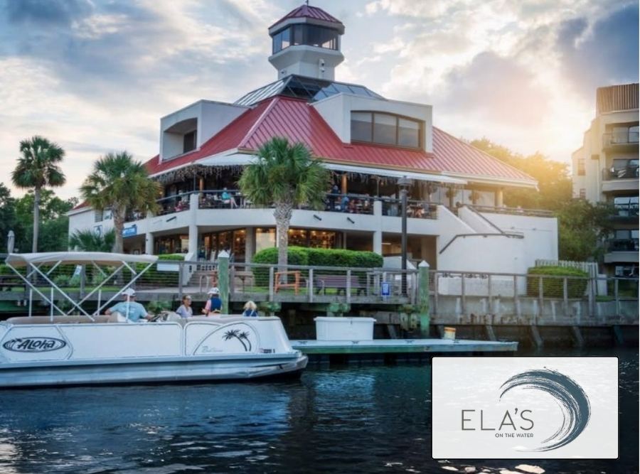 ela's on the water romantic dining on hilton head